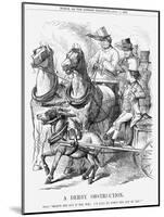 A Derby Obstruction, 1861-null-Mounted Giclee Print