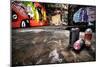 A Derelict Area Of Graffiti-sammyc-Mounted Photographic Print