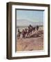 A Desert Camel Caravan - Peking to Russian Turkestan-Ella K. Maillart-Framed Art Print