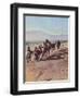 A Desert Camel Caravan - Peking to Russian Turkestan-Ella K. Maillart-Framed Art Print