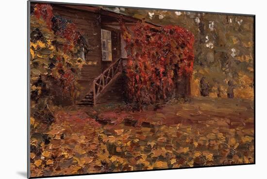 A Deserted Country House, 1909-Konstantin Nikolayevich Bakhtin-Mounted Giclee Print