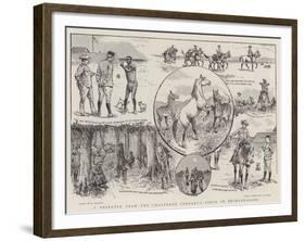 A Deserter from the Chartered Company's Force in Bechuanaland-William Ralston-Framed Giclee Print