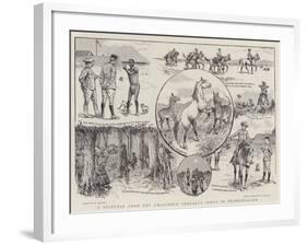 A Deserter from the Chartered Company's Force in Bechuanaland-William Ralston-Framed Giclee Print