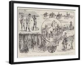 A Deserter from the Chartered Company's Force in Bechuanaland-William Ralston-Framed Giclee Print