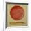 A Design for a Gold-Mounted Circular Guilloche Enamel Dish-null-Framed Giclee Print