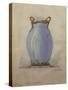 A Design for an Oviform Blue Vase-null-Stretched Canvas