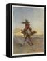 A Despatch-Bearer Egyptian Camel Corps-Lady Butler-Framed Stretched Canvas
