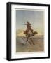 A Despatch-Bearer Egyptian Camel Corps-Lady Butler-Framed Giclee Print