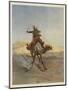 A Despatch-Bearer Egyptian Camel Corps-Lady Butler-Mounted Giclee Print
