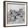 A Desperate Stand at the Modder River, South Africa, 2nd Boer War, 18 December 1899-Underwood & Underwood-Framed Giclee Print