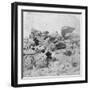 A Desperate Stand at the Modder River, South Africa, 2nd Boer War, 18 December 1899-Underwood & Underwood-Framed Giclee Print