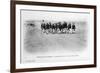 A Detachment of the French Foreign Legion in the Sahara Desert, Algeria, C1905-J Geiser-Framed Giclee Print