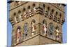 A Detailed View of the Clock Tower at Cardiff Castle-Graham Lawrence-Mounted Photographic Print