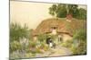 A Devon Cottage-Arthur Claude Strachan-Mounted Giclee Print