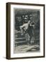 'A Devon Courting', 1919-Claude Allin Shepperson-Framed Giclee Print