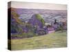 A Devonshire Valley, Number 1-Robert Polhill Bevan-Stretched Canvas