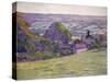 A Devonshire Valley, Number 1-Robert Polhill Bevan-Stretched Canvas