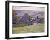 A Devonshire Valley, Number 1-Robert Polhill Bevan-Framed Giclee Print