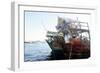 A dhow at anchor-Werner Forman-Framed Giclee Print