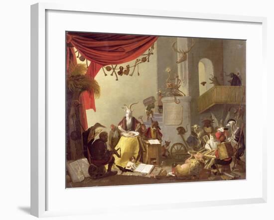 A Diablerie-Cornelis Saftleven-Framed Giclee Print