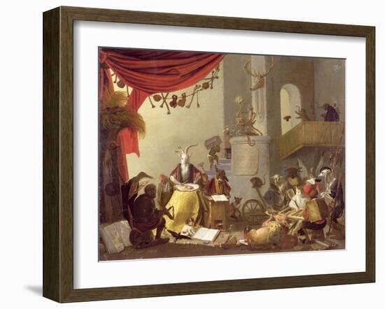 A Diablerie-Cornelis Saftleven-Framed Giclee Print