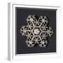 A Diamond and Platinum-Mounted Snowflake Brooch, circa 1908-1913-Carl Faberge-Framed Giclee Print