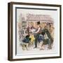 A Dickensian Christmas: the Christmas Dinner-Carol Walklin-Framed Giclee Print