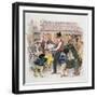 A Dickensian Christmas: the Christmas Dinner-Carol Walklin-Framed Giclee Print