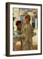 A Difference of Opinion, 1896-Lawrence Alma-Tadema-Framed Giclee Print