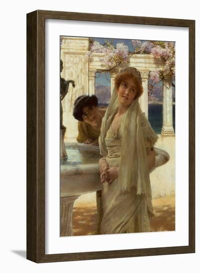 A Difference of Opinion, 1896-Lawrence Alma-Tadema-Framed Giclee Print