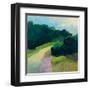 A Different Day, a Different Walk-Toby Gordon-Framed Art Print