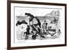 A Different Thing, 1877-George Du Maurier-Framed Giclee Print