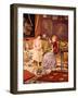 A Difficult Decision-Georges Croegaert-Framed Giclee Print