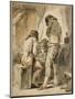 A Difficult Move, C. 1781-Nicolas-bernard Lepicie-Mounted Giclee Print