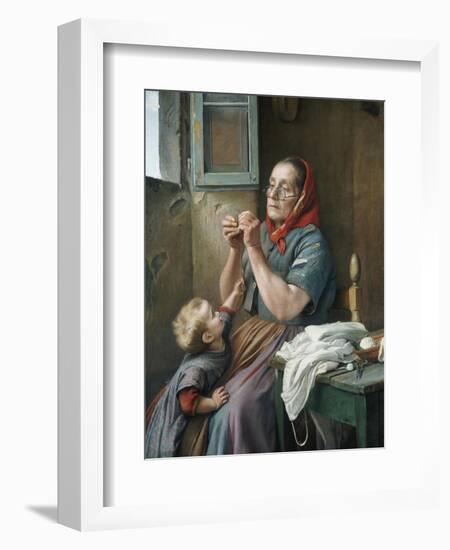 A Difficult Task-Aurelio Zingoni-Framed Giclee Print