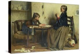 A Difficulty-Arthur Hacker-Stretched Canvas