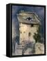 A Dilapidated Cottage, 19th Century-John Ruskin-Framed Stretched Canvas