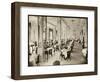 A Dining Room at the Robert Treat Hotel, Newark, New Jersey, 1916-Byron Company-Framed Giclee Print