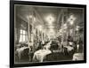 A Dining Room at the Robert Treat Hotel, Newark, New Jersey, 1916-Byron Company-Framed Giclee Print