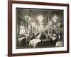 A Dining Room at the Robert Treat Hotel, Newark, New Jersey, 1916-Byron Company-Framed Giclee Print