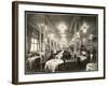 A Dining Room at the Robert Treat Hotel, Newark, New Jersey, 1916-Byron Company-Framed Premium Giclee Print