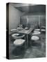 'A dining-room suite, with table and chairs of steel tube. By Practical Equipment Ltd., of London'-Unknown-Stretched Canvas