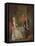 A Dinner Conversation (A Man and Woman Drinking at Supper)-Marcellus the Younger Laroon-Framed Stretched Canvas