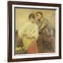 A Dinner of Herbs-George William Joy-Framed Premium Giclee Print