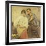 A Dinner of Herbs-George William Joy-Framed Premium Giclee Print