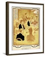 A Dinner Party-Paul Fischer-Framed Art Print