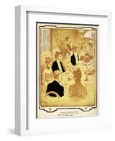 A Dinner Party-Paul Fischer-Framed Art Print