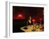 A Dinner Table at Night, 1884-John Singer Sargent-Framed Giclee Print