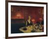 'A Dinner Table at Night', 1884.-John Singer Sargent-Framed Giclee Print