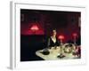 A Dinner Table at Night-John Singer Sargent-Framed Giclee Print